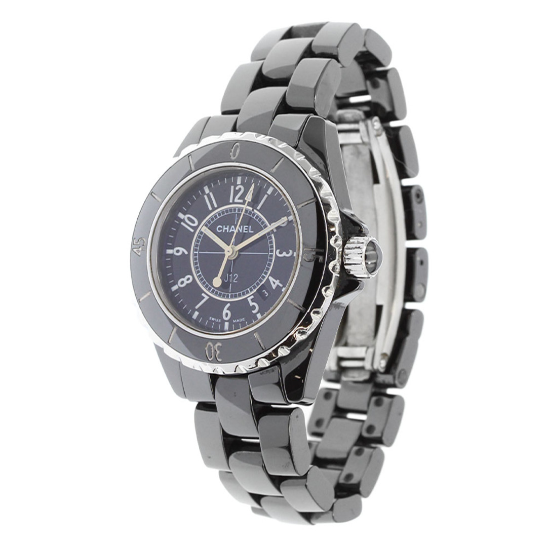 新品同様 CHANEL J12 レディース腕時計 H0682 電池新品 CHANEL - シャネル CHANEL H0682 J12 黒セラミック 33MM