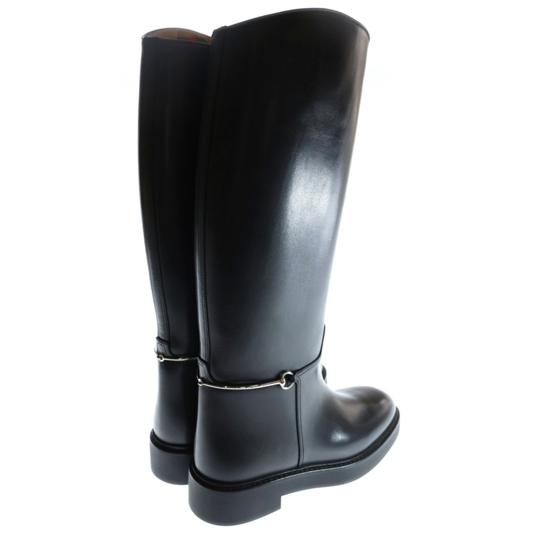 未使用美品【Gucci】レインブーツ ホースビット 35 GUCCI - GUCCI グッチ Slim Horsebit Boot スリム ホースビット