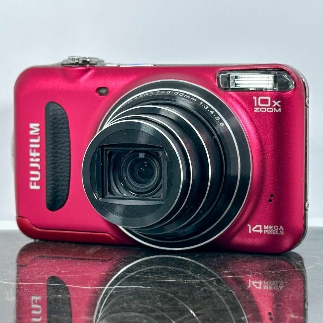 FUJIFILM デジタルカメラ FinePix T300 レッド FX-T300R FUJIFILM FINEPIX T300 レッド②