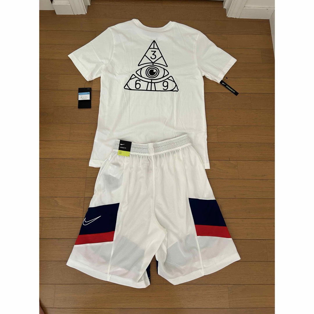 セットアップ☆【Nike】スポーツウェア Tシャツ+ショートパンツ NIKE - 新品 未使用 NIKE ナイキ ショートパンツ Tシャツ