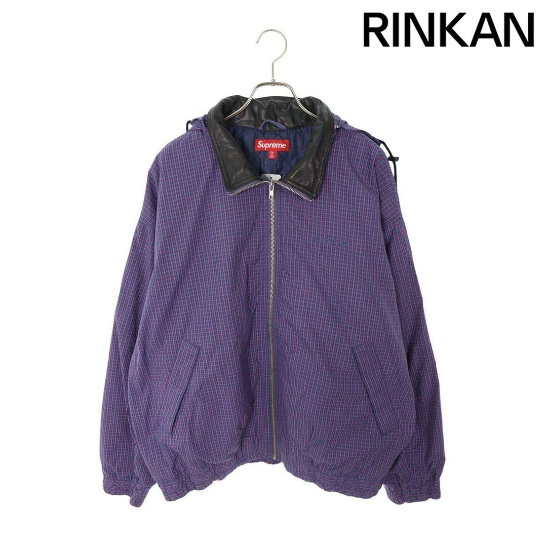美品 supreme ブルゾン Supreme - シュプリーム 25SS Leather Collar Utility Jacket