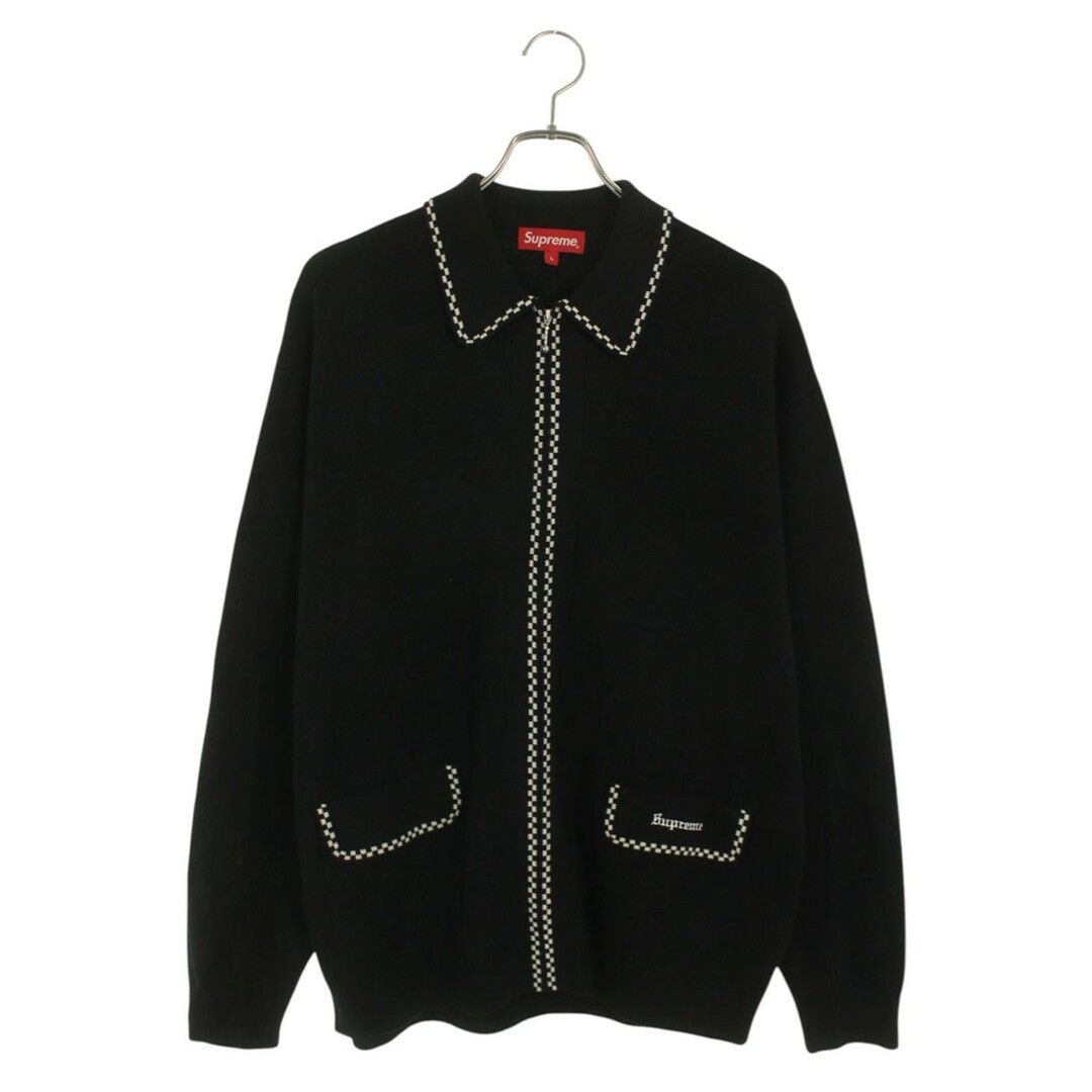 シュプリーム ニットポロ ジップ Supreme - シュプリーム 20AW Checkerboard Zip Up Sweater