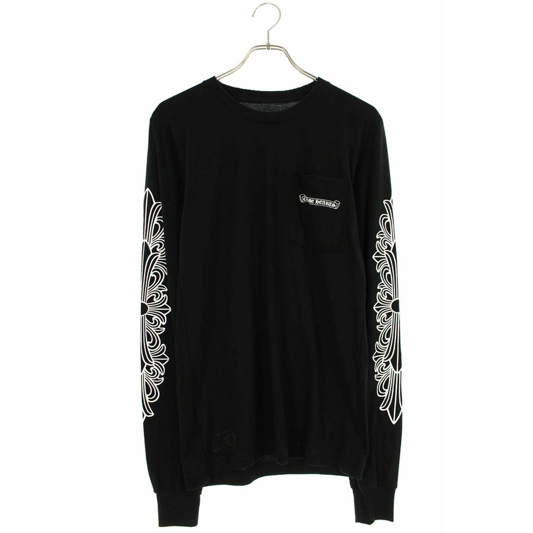 訳ありCHROME HEARTS ブラック長袖カットソー Chrome Hearts - クロムハーツ CH L/S LTD アスペン限定バック