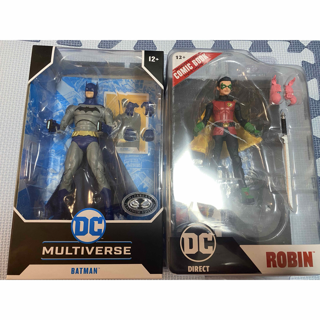マクファーレントイズ dcマルチバース バットマン ロビン ディック ダミアン マクファーレントイズ dcマルチバース バットマン ロビン