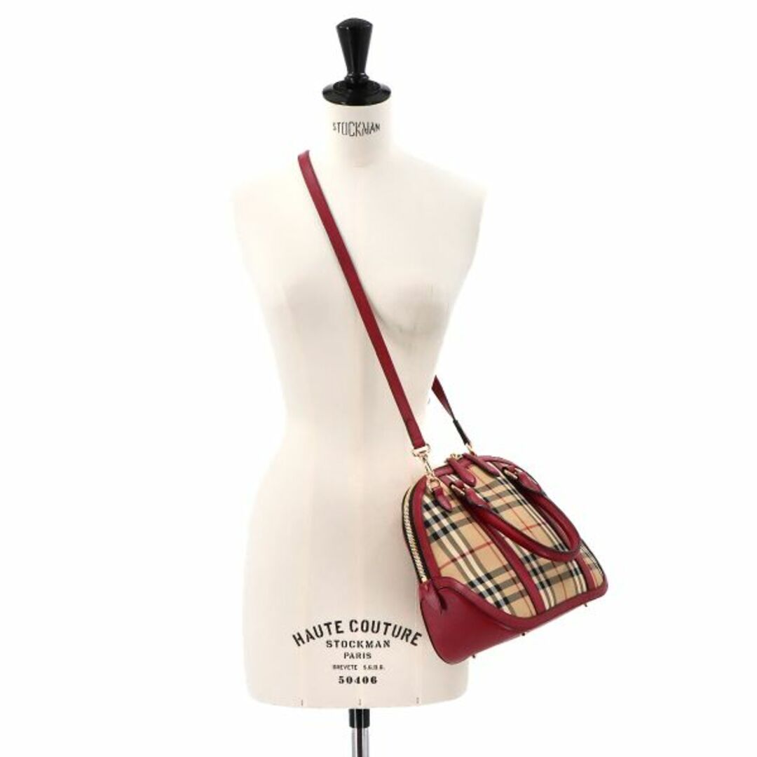 美品 BURBERRY ショルダーバッグ ハンドバッグ 2way ノバチェック BURBERRY - 新品同様 バーバリー BURBERRY ノバチェック 2way