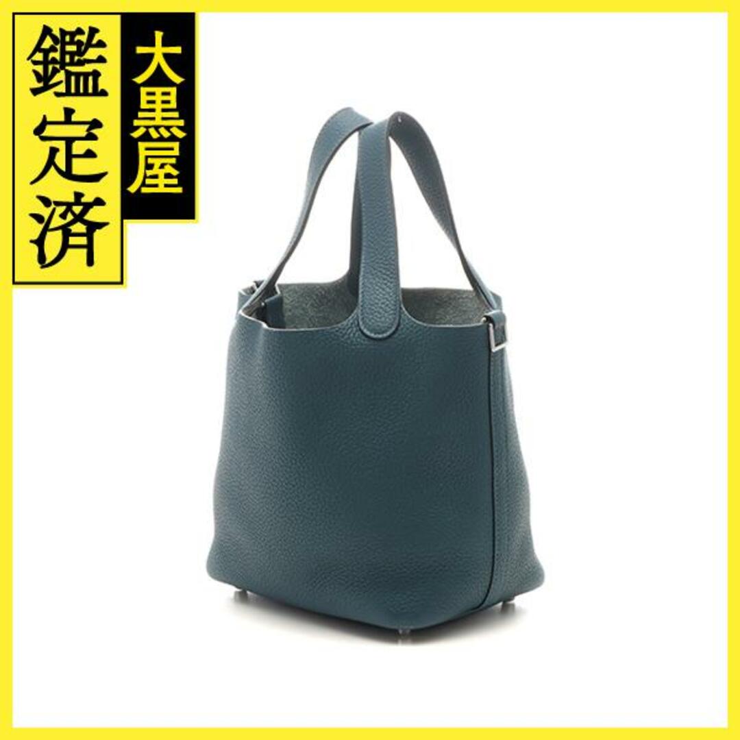 関税込み国内発送 エルメス ピコタンロックMM ヴェールシプレ エルメス定価 HERMES ピコタンロックPM/18 ヴェールボスフォール