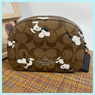コーチ(COACH)の✨ほぼ未使用✨COACH コーチ　ミニセレナ　スヌーピーコラボ　ショルダーバッグ(ショルダーバッグ)
