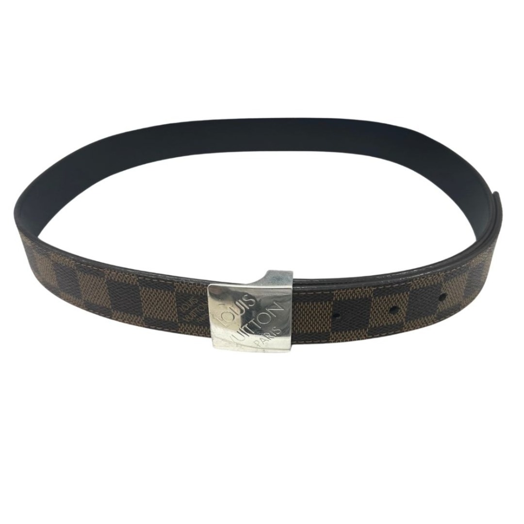LOUIS VUITTON♡ルイヴィトン サンチュール・キャレ ダミエ ベルト LOUIS VUITTON - 【中古】Louis Vuitton ルイ・ヴィトン ダミエ