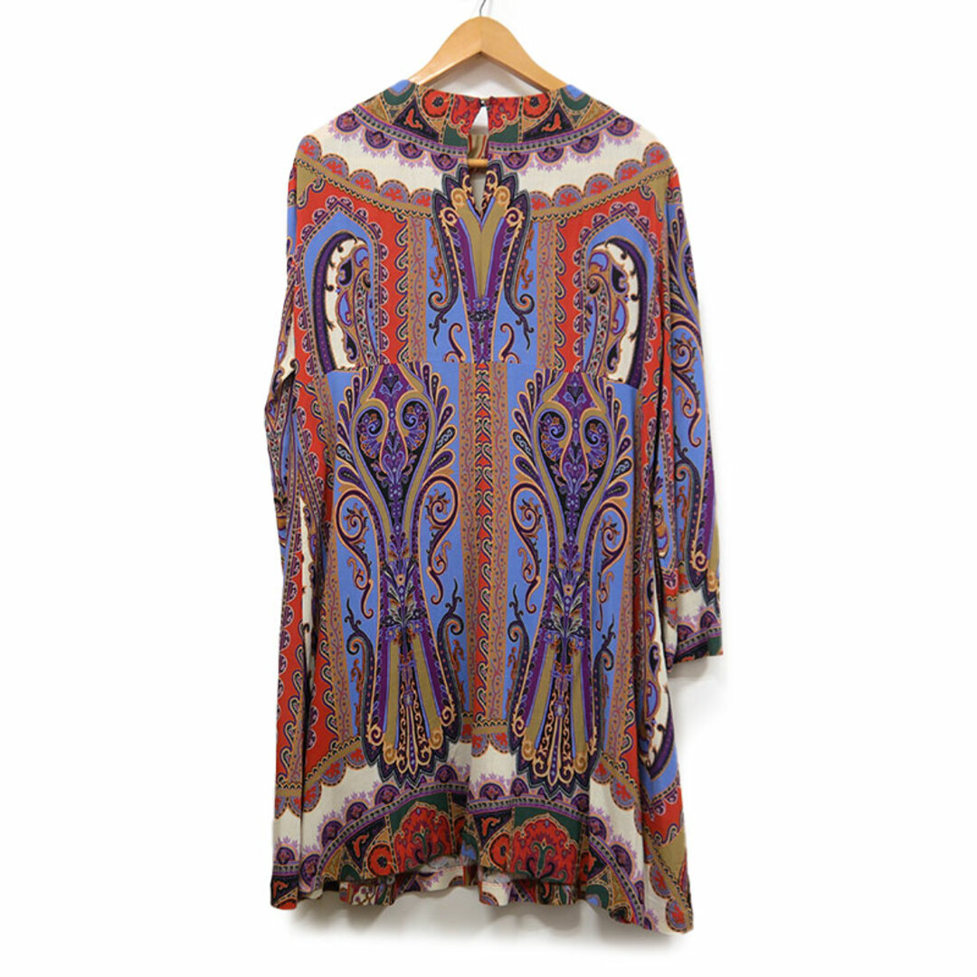 ETRO フローラル ペイズリー チュニックワンピース マルチカラー ETRO - エトロ ETRO ワンピース 46 ペイズリー マルチカラー