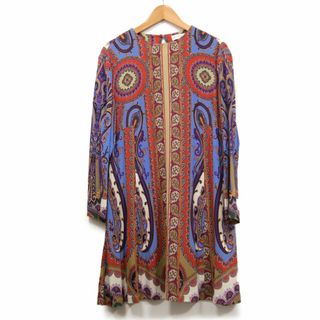 【残りわずか】ETRO シルク ペイズリー マキシ ワンピース ETRO - エトロ ETRO ワンピース 46 ペイズリー マルチカラー