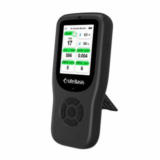 LifeBasis二酸化炭素濃度計 温湿度計 ホルムアルデヒド濃度計 PM2.5(その他)