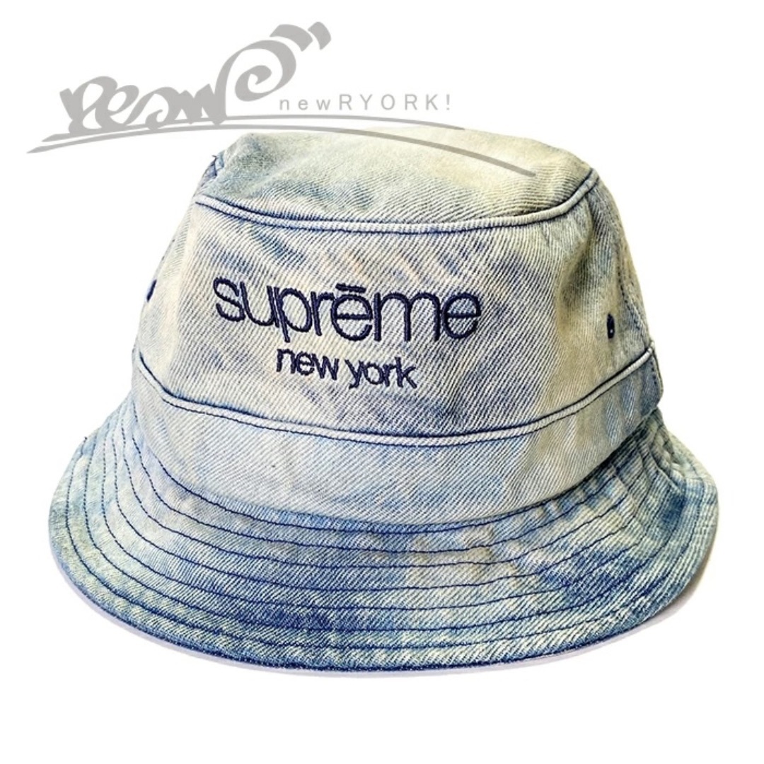 正規品✨【supreme】Chino Twill Crusher デニム ハット ☆24SS WEEK13☆Supreme Chino Twill Crusher (Supreme/ハット