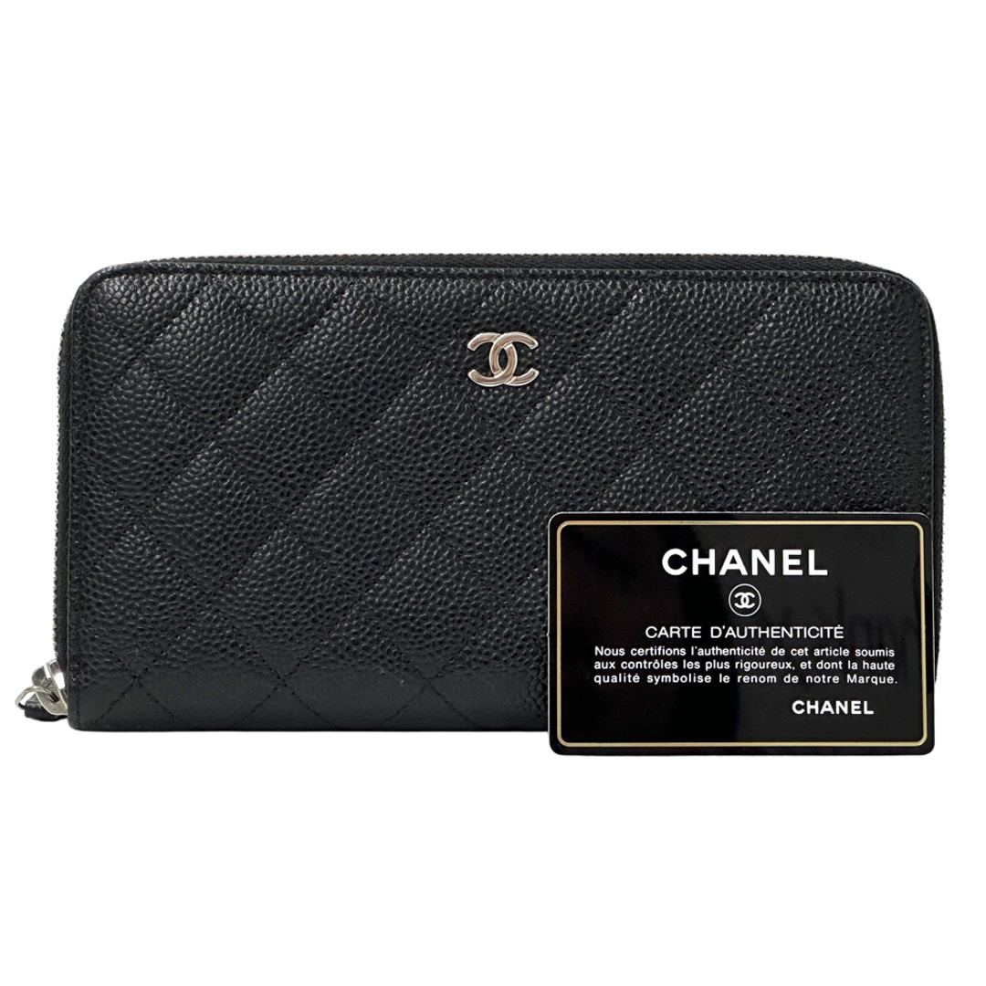 CHANEL 黒 財布 CHANEL - シャネル CHANEL 財布 レディース ブランド 長財布