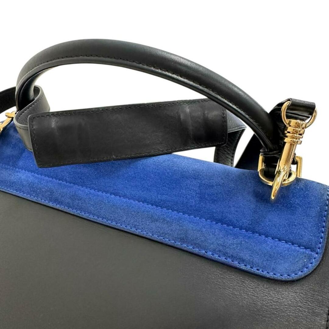 セリーヌ トリコロール レザー トラペーズ 2wayバッグ CELINE - セリーヌ ハンドバッグ 2WAY トラペーズの通販 by 真子