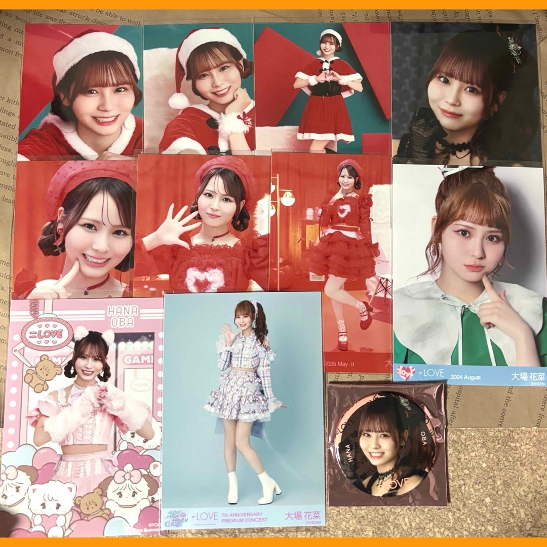 イコラブ 大場花菜 直筆 まとめ売り イコラブ 大場花菜 生写真 まとめ売り 絶対アイドル辞めないで