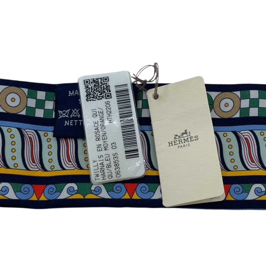 HERMES 上品 スカーフ 人気 ツイリー シルク Harnais en Rosace HERMES 上品 スカーフ 人気 ツイリー シルク Harnais en Rosace