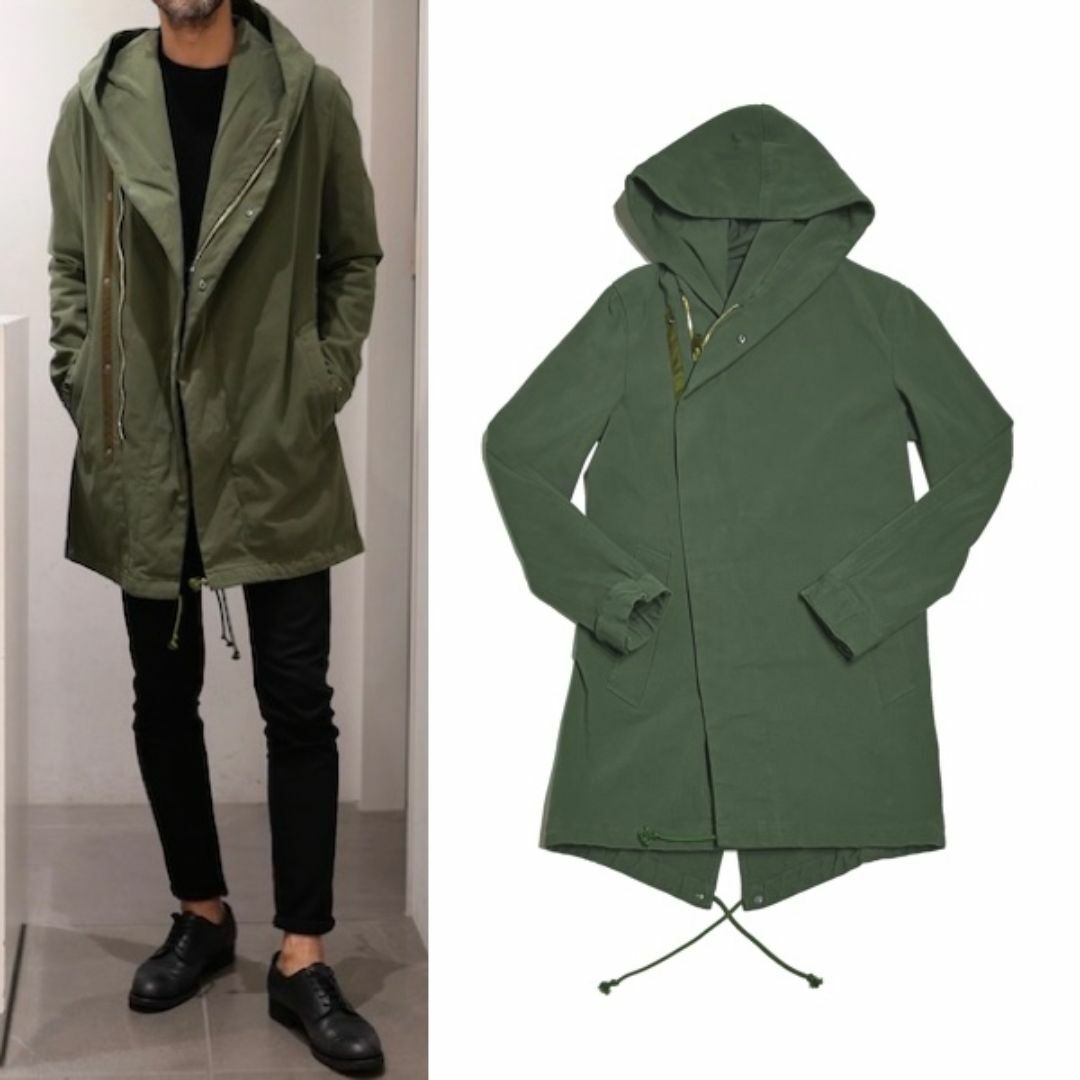 junhashimoto - 数回着8.3万 ジュンハシモト M-51 ラップ コート