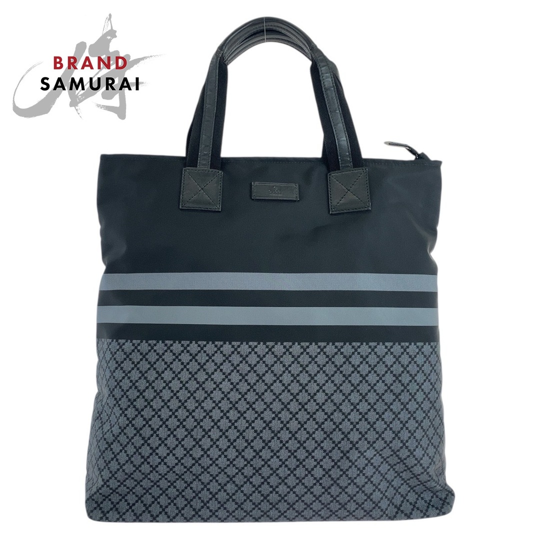 グッチ シェリーライン ナイロン トートバッグ GUCCI - 美品 GUCCI グッチ ディアマンテ シェリーライン