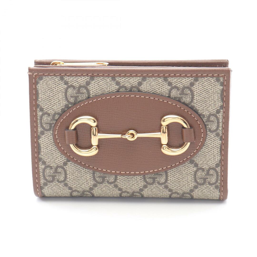 すぐ届く!☆グッチ国内発☆ホースビット 三つ折り財布 GUCCI - GUCCI グッチ 三つ折り財布 ホースビット 1955 GG