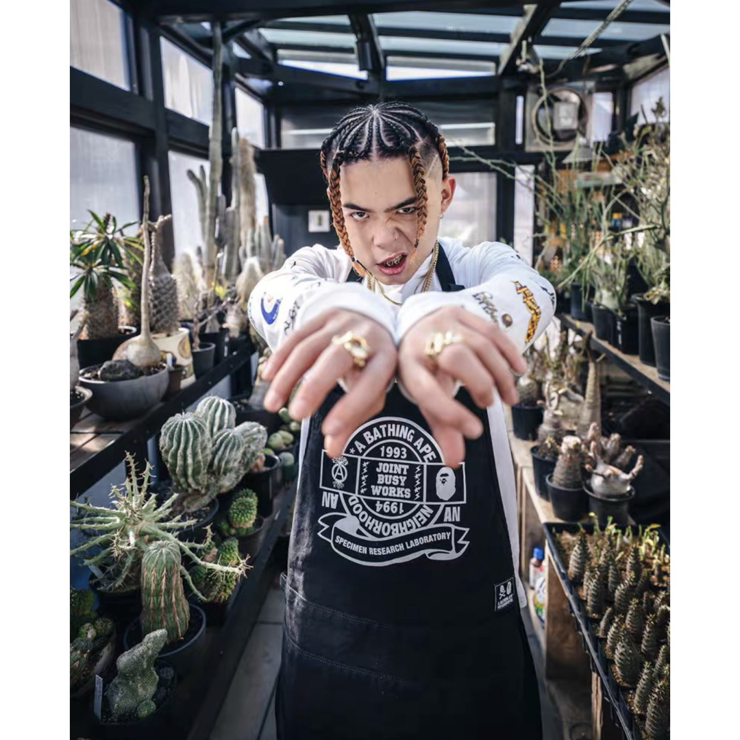 NEIGHBORHOOD × BAPE NBHD APRON NEIGHBORHOOD - NEIGHBORHOOD × BAPE NBHD APRONの通販 by