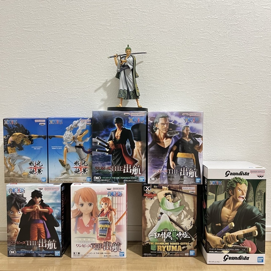 ONE PIECE NARUTO ナルト フィギュア まとめ売り BANDAI - ONE PIECE & NARUTO フィギュアまとめ売り 30個の通販