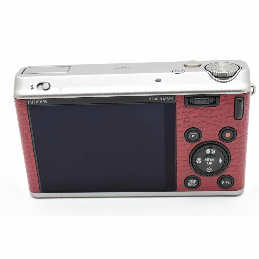 FUJIFILM XF-1 コンパクトデジカメ レッド 美品 美品 FUJIFILM XF1 レッド コンパクトデジタルカメラの通販 by