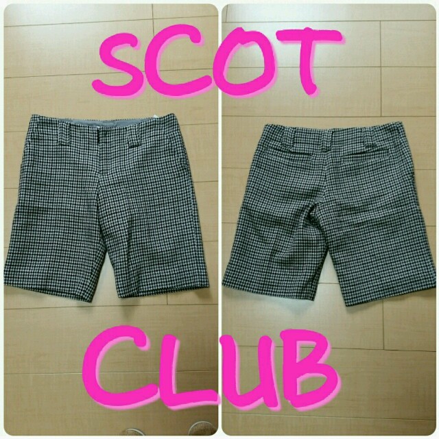 SCOT CLUB(スコットクラブ)の美品♡ ハーフパンツ ZARA,スナイデル,ナイスクラップ,ユニクロ,GU系 レディースのパンツ(ハーフパンツ)の商品写真