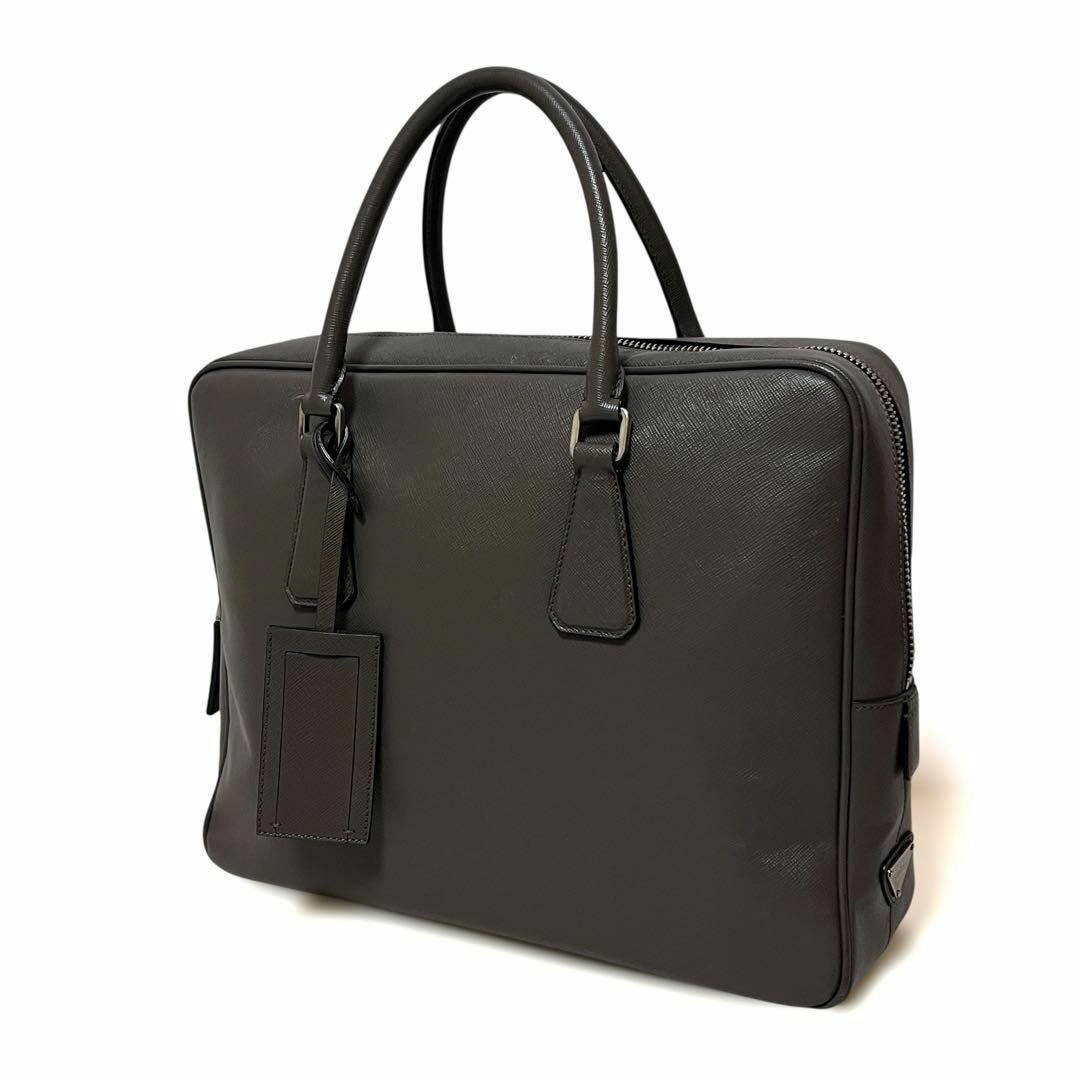 プラダ PRADA ビジネスバッグ - サフィアーノレザー ネイビー メンズ バッグ プラダ PRADA ビジネスバッグ - サフィアーノレザー ネイビー メンズ バッグ