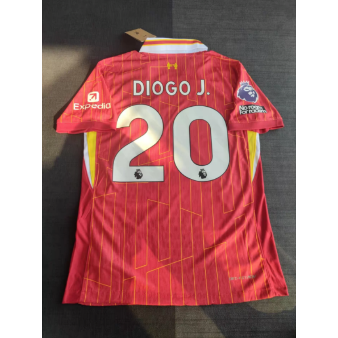 UEFA 20番ディオゴ・ジョタ 24/25リヴァプール L 記念グッズ20番ディオゴ・ジョタ 24/25リヴァプール Lの通販 by