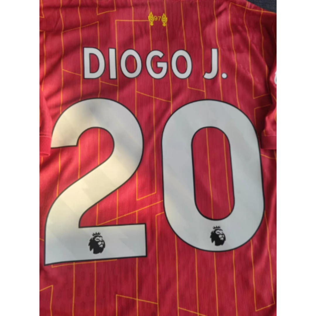 UEFA 20番ディオゴ・ジョタ 24/25リヴァプール L 記念グッズ20番ディオゴ・ジョタ 24/25リヴァプール Lの通販 by