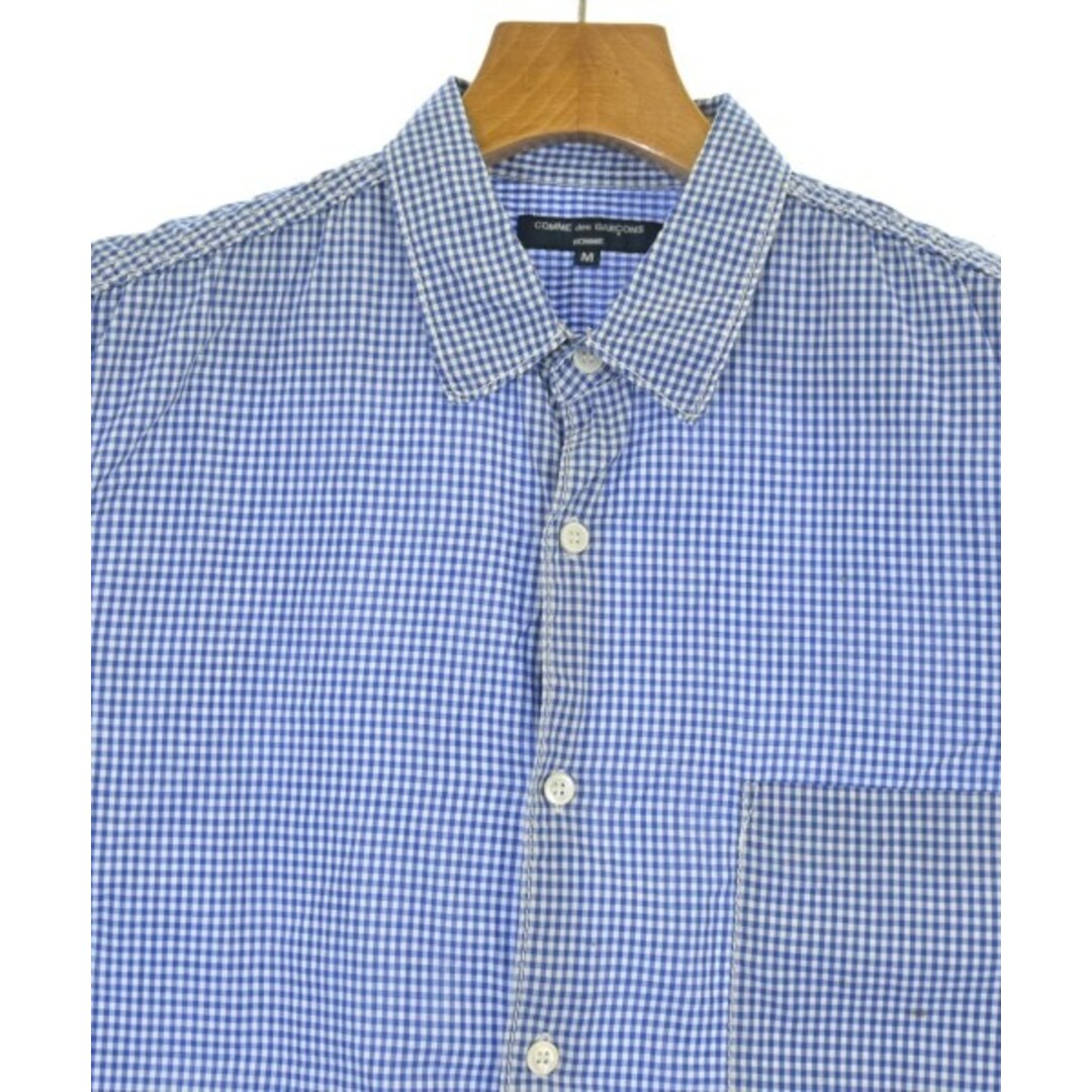 COMME des GARCONS HOMME カジュアルシャツ 青 2000724G0214 COMME des GARCONS HOMME - COMME des GARCONS HOMME カジュアル