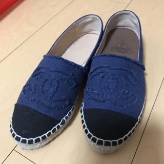 シャネル(CHANEL)のシャネル エスパドリーユ(スリッポン/モカシン)