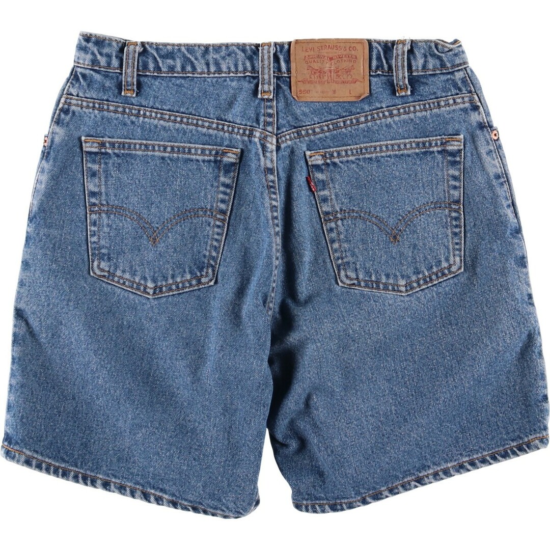 【レアタグ】LEVI’S 550 W38 デニム ショーツ ショートパンツ Levi's - 古着 リーバイス Levi's 550 RELAXED FIT デニム
