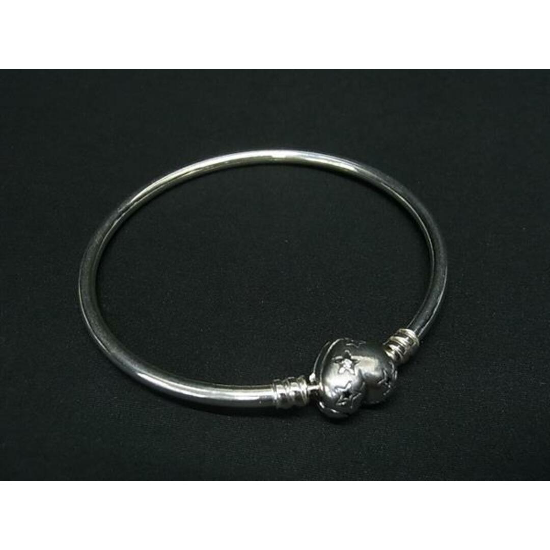 PANDORA シルバーバングル ハート型留め具 ショッパー付き PANDORA - □新品□未使用□ PANDORA パンドラ Celestial Heart