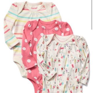 ベビーギャップ(babyGAP)のほのちゃんママ専用＊baby gap 新品 未使用 ボディシャツ 3枚 セット(肌着/下着)