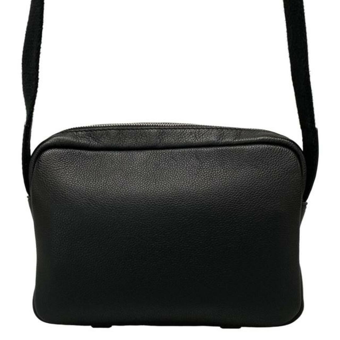 【極美品】ロエベ ショルダーバッグ ミリタリーメッセンジャー ブラック LOEWE - LOEWE(ロエベ) ショルダーバッグ美品 ミリタリー
