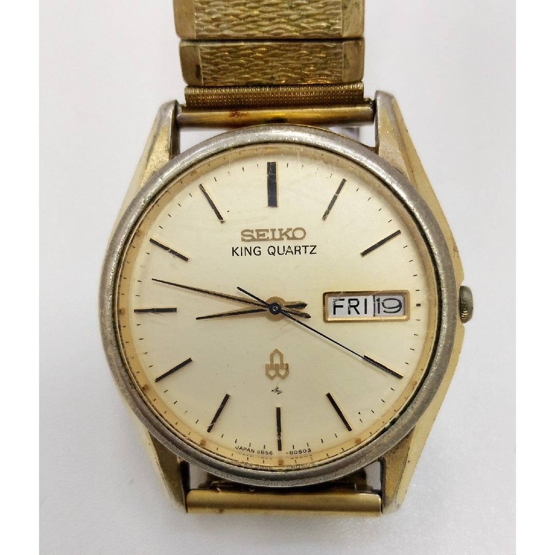 SEIKO KING QUARTZ デイデイト ラウンド SEIKO - セイコー 腕時計 ラウンド デイデイト キングクォーツ