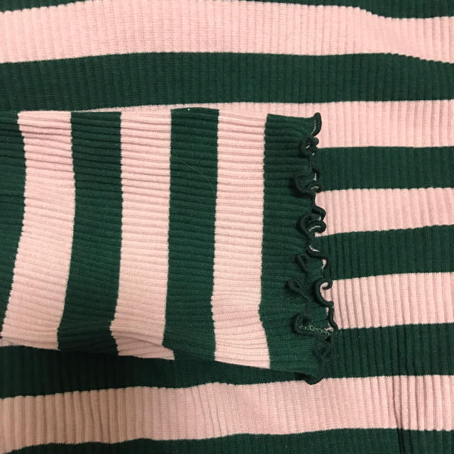 OHOTORO(オオトロ)のOHOTORO♡hopping stripe tops レディースのトップス(ニット/セーター)の商品写真