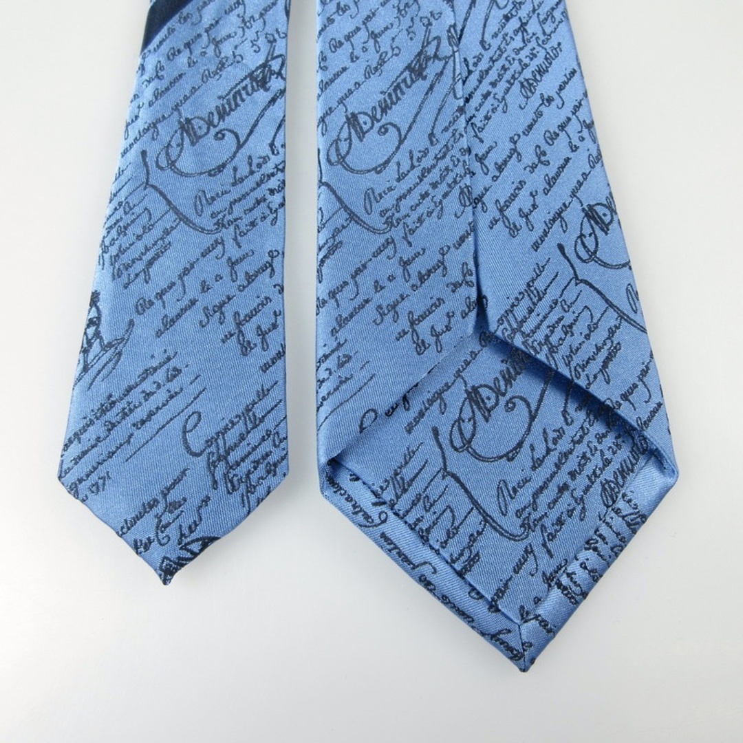 BERLUTI ベルルッティ スクリットタイ ネクタイ ブルー BERLUTI - 【姫路東店】 中古 Berluti | ベルルッティ ネクタイ