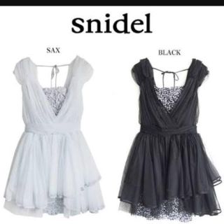 スナイデル(SNIDEL)のsnidel ギンガムチェックワンピース(ミニワンピース)