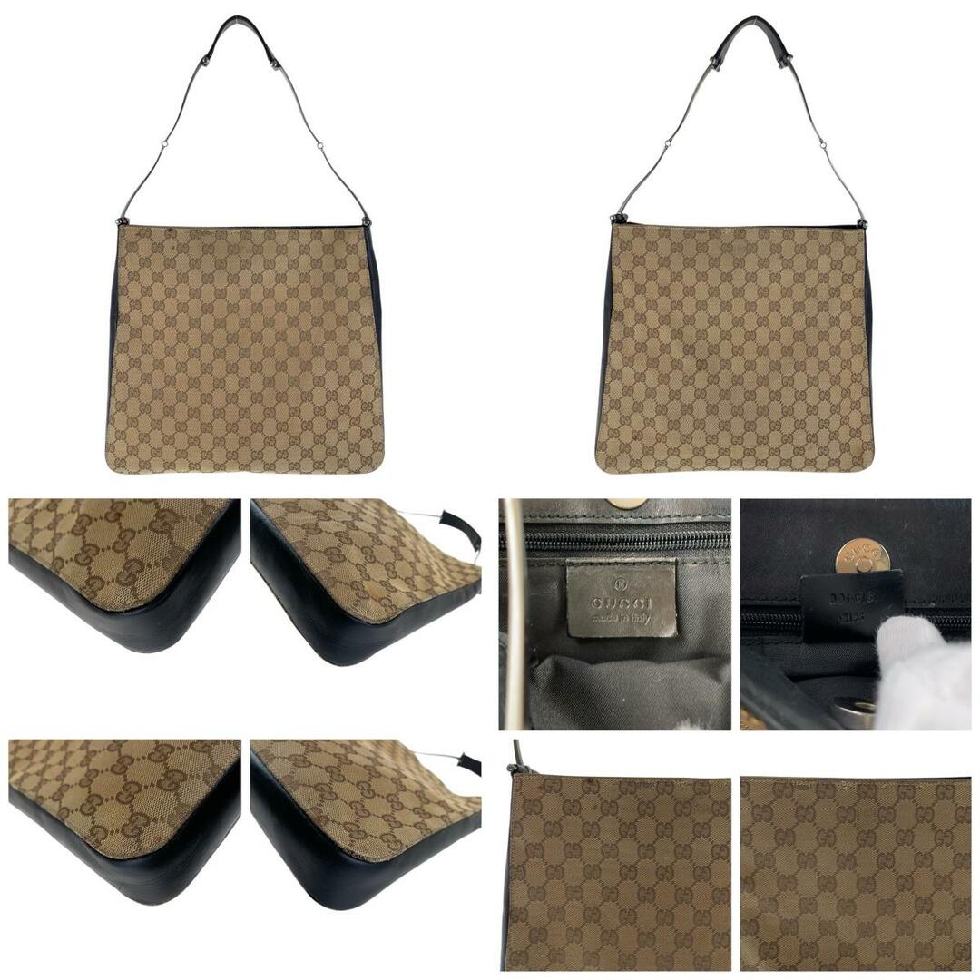 グッチ GGキャンバス レザー ベルト GG バックル シルバー ブラウン GG Marmont reversible belt in brown leather | GUCCI® US