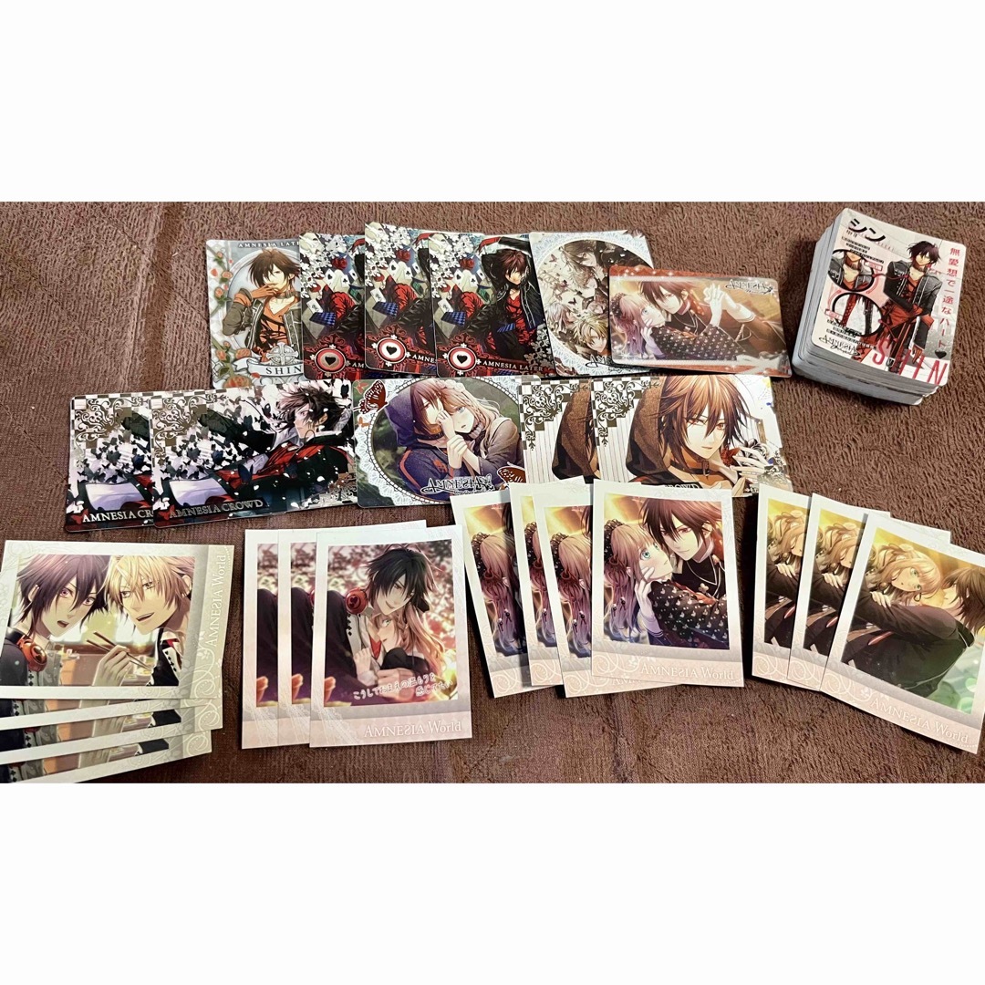 AMNESIA WORLDトレーディングカード トレカ レア ノーマルセット AMNESIA トレカセットの通販 by れい's shop|ラクマ