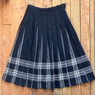 ペンドルトン(PENDLETON)のUSA製 ペンドルトン PENDLETON ウール プリーツ スカート 70s(ロングスカート)