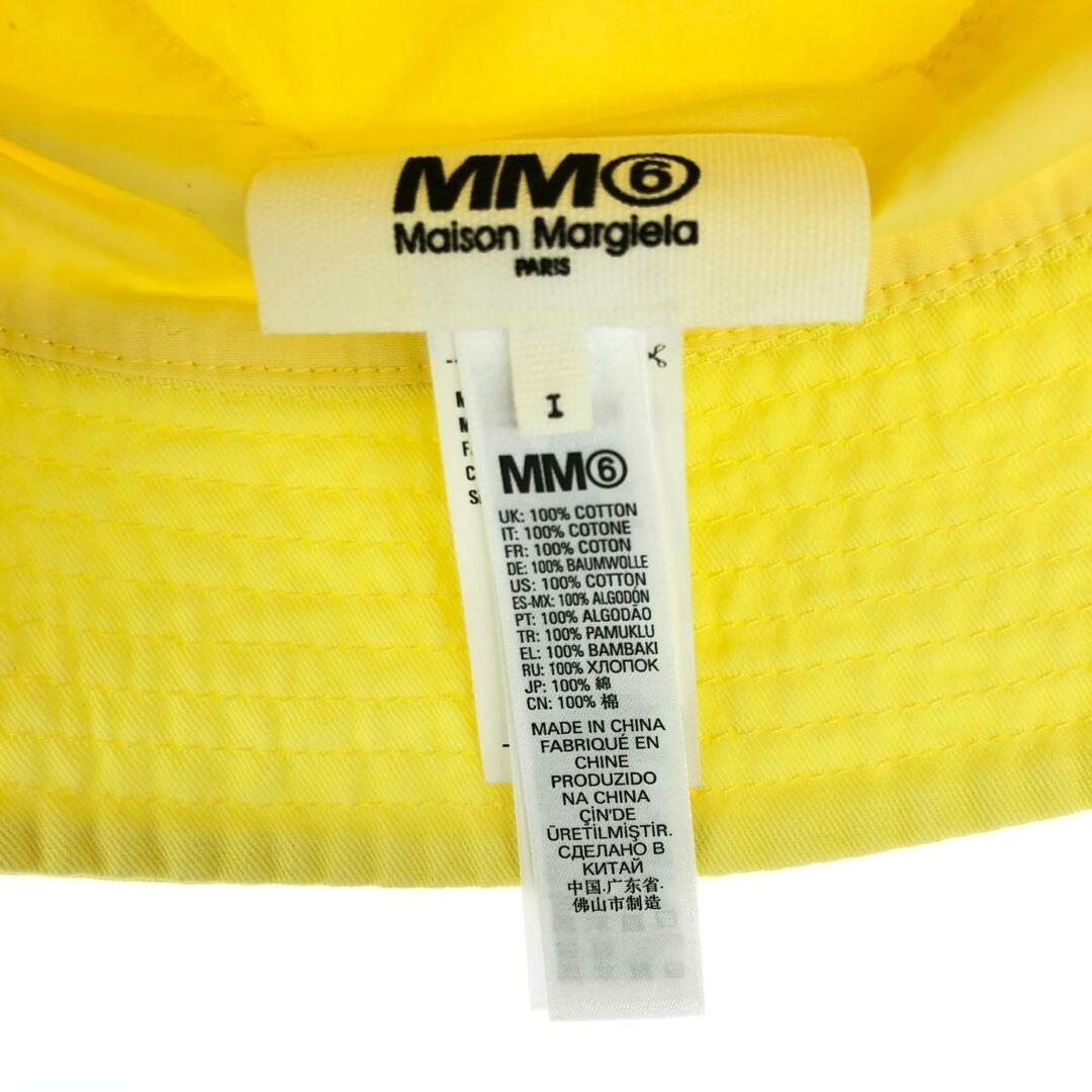 MM6(エムエムシックス)のmm6 エムエムシックス バケットハット   M60367/23ss   イエロー ユニセックス / 240001155252 レディースの帽子(ハット)の商品写真