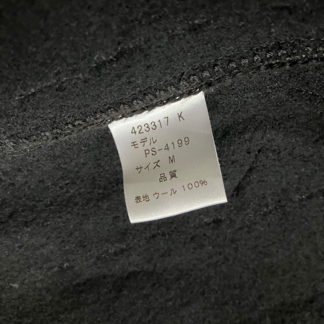 【美品】PS Paul Smith(PSポールスミス)メルトンPコート　ネイビー Paul Smith COLLECTION（ポールスミスコレクション）の