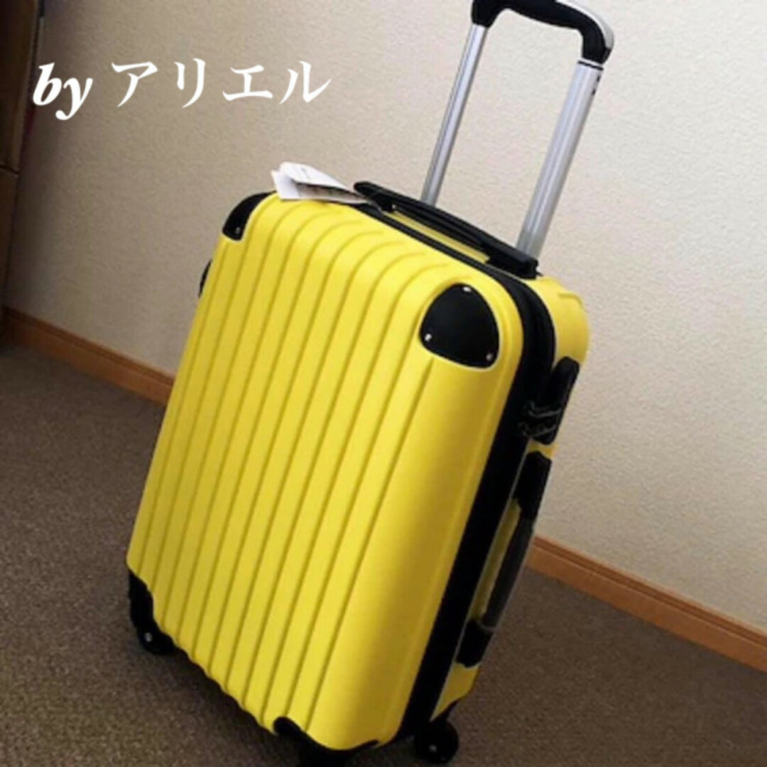 キャリーケース Sサイズ イエローの通販 by アリエル's shop｜ラクマ
