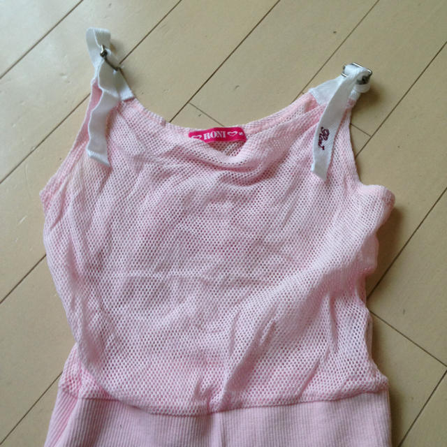 RONI(ロニィ)のロニィ、バックプリントメッシュタンク キッズ/ベビー/マタニティのキッズ服女の子用(90cm~)(その他)の商品写真