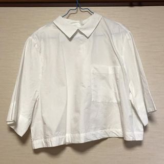 ザラ(ZARA)のZARA＊ショート丈 シャツ(シャツ/ブラウス(長袖/七分))