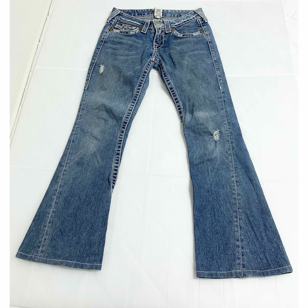 TRUE RELIGION トゥルーレリジョン フレアデニム ブーツカット加工 True Religion - True Religion トゥルーレリジョン 544ブーツ