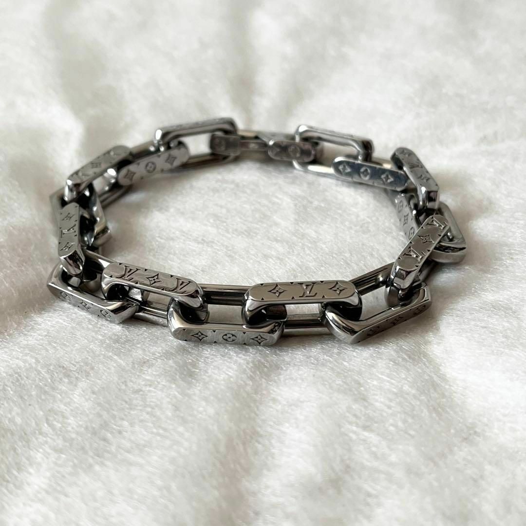 ✨極美品✨ルイヴィトン チェーン モノグラム エクリプス ブレスレット